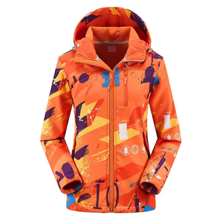 Drune | Multifunktionale Wasserfeste Softshell Winterjacke mit Kapuze