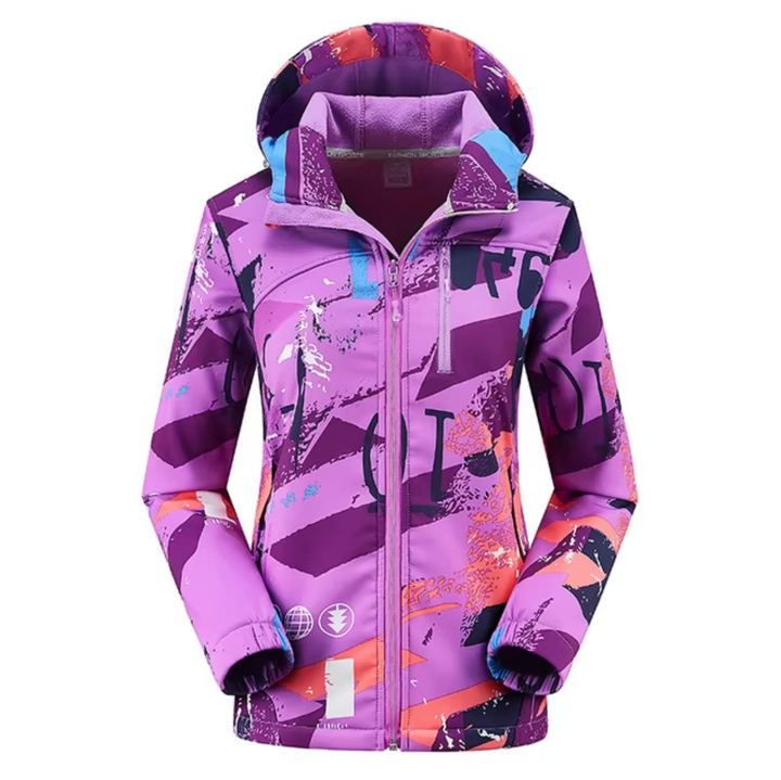 Drune | Multifunktionale Wasserfeste Softshell Winterjacke mit Kapuze