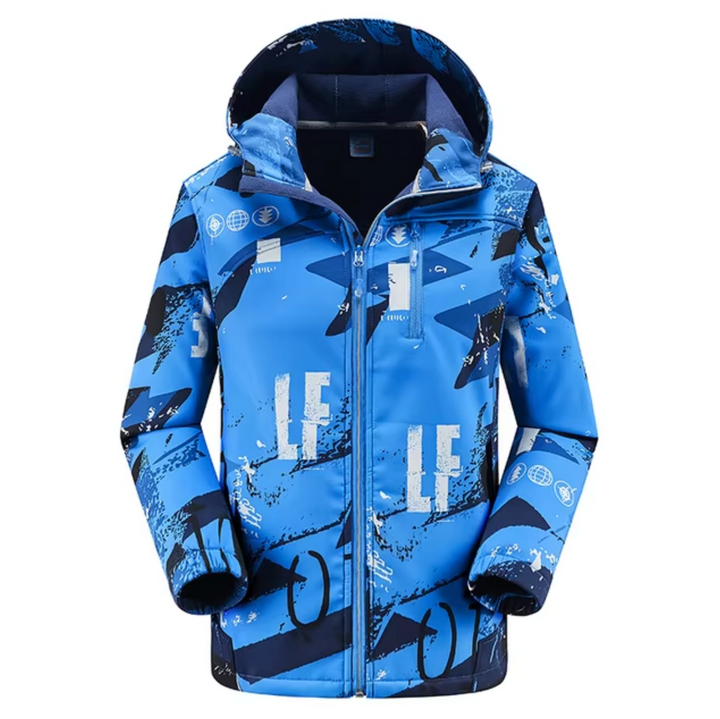 Drune | Multifunktionale Wasserfeste Softshell Winterjacke mit Kapuze