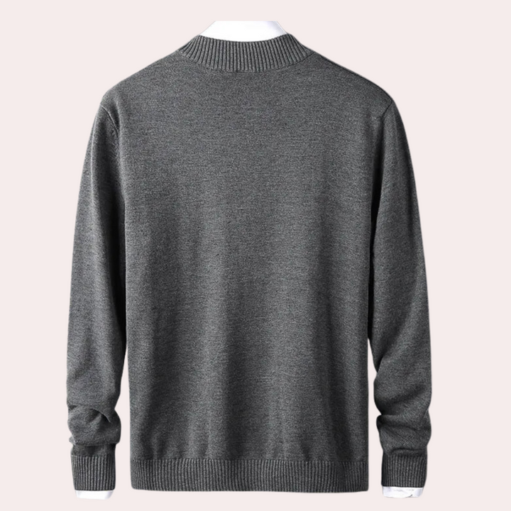 Drune | Warme Herrenstrickjacke