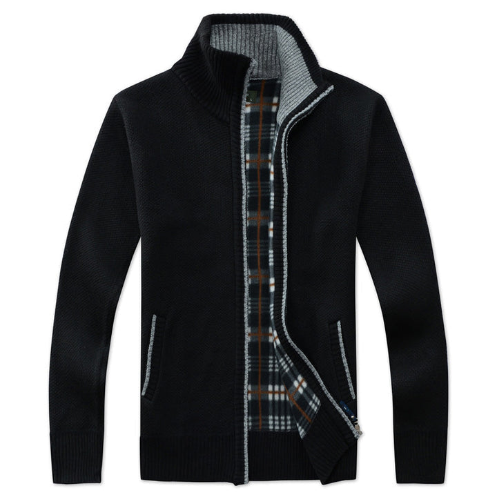 Drune | Herren Strickjacke Mit Fleecefutter
