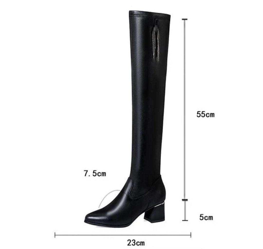 Drune | Warme Lederstiefel für Damen