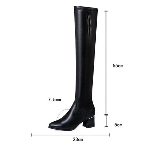 Drune | Warme Lederstiefel für Damen