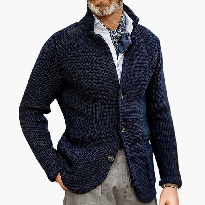 Drune | Strickjacke - Klassischer Cardigan für Business & Freizeit, Stilvoller Komfort