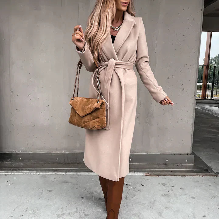 Drune | trenchcoat aus wollgemisch für damen