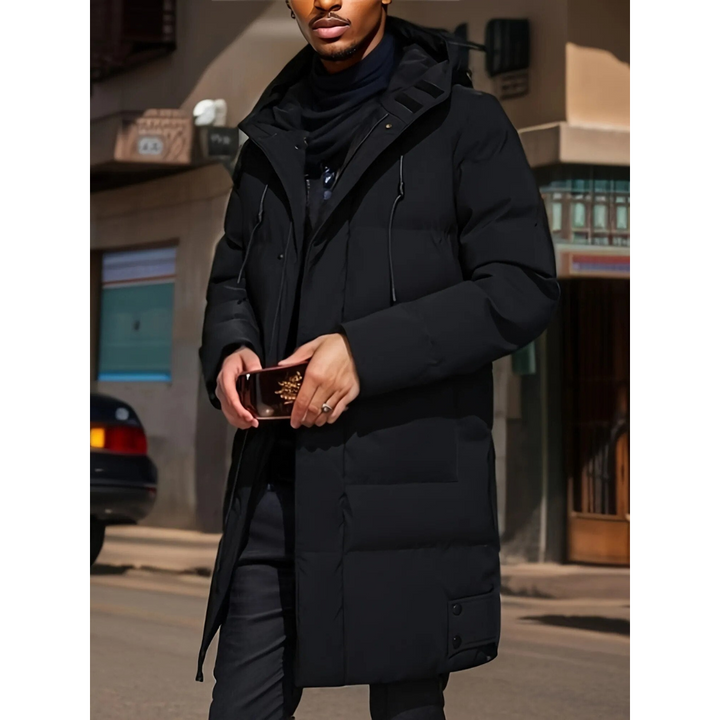Drune | Winterparka Lange Jacke mit Kapuze