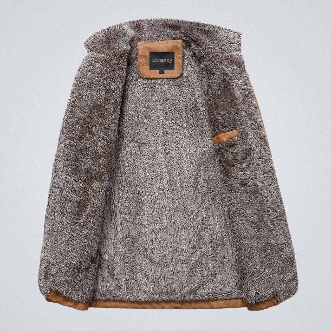 Drune | Winterjacke mit Teddyfutter - Modischer Outdoor Mantel für Alltag und Freizeit