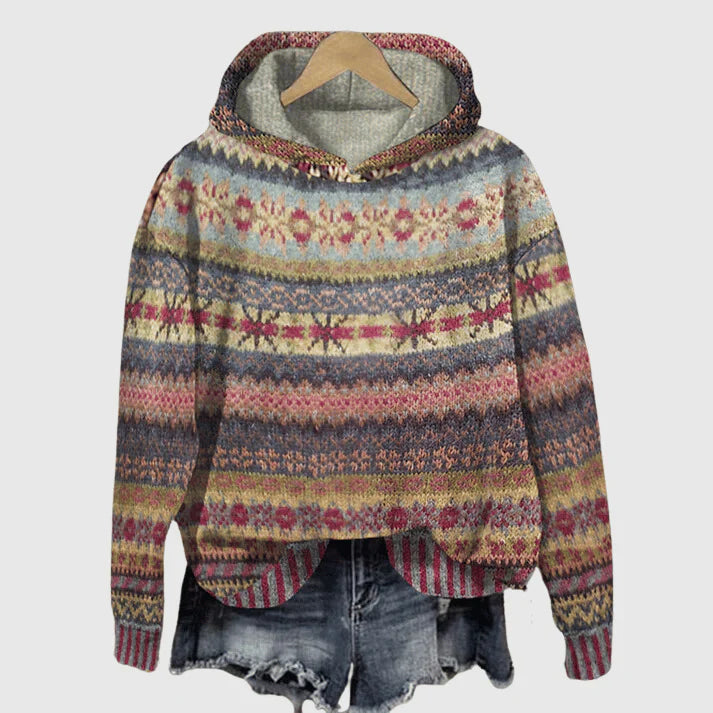 Drune | Weinlese Fair Isle Hoody