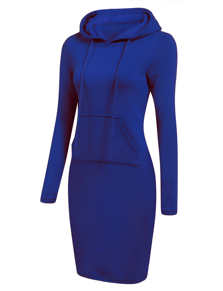 Drune | Gemütliches & Schickes Kapuzen-Sweatshirt-Kleid für den Herbst