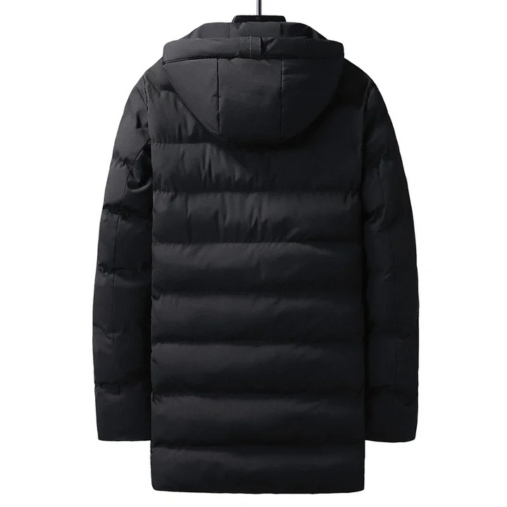 Drune | Herren Wintermantel lang Warm und winddicht für Outdoor-Aktivitäten