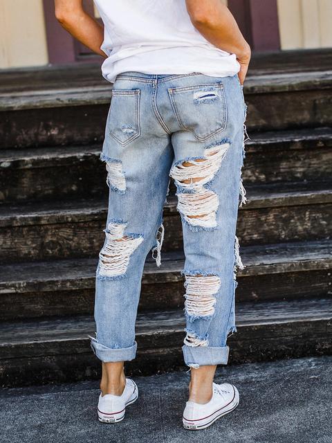 Drune | Denim Hole Lose Jeans