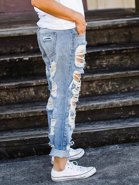 Drune | Denim Hole Lose Jeans