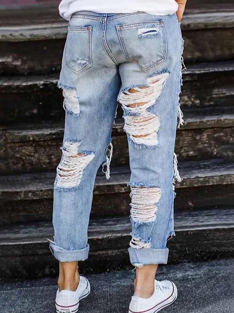 Drune | Denim Hole Lose Jeans