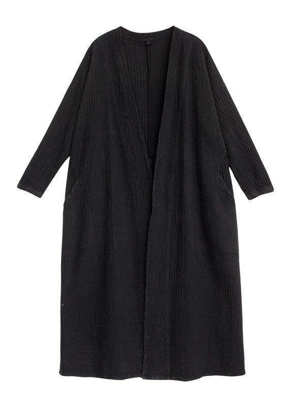 Drune | roter Plus-Size Trenchcoat Outfits Taschen Damen Mäntel