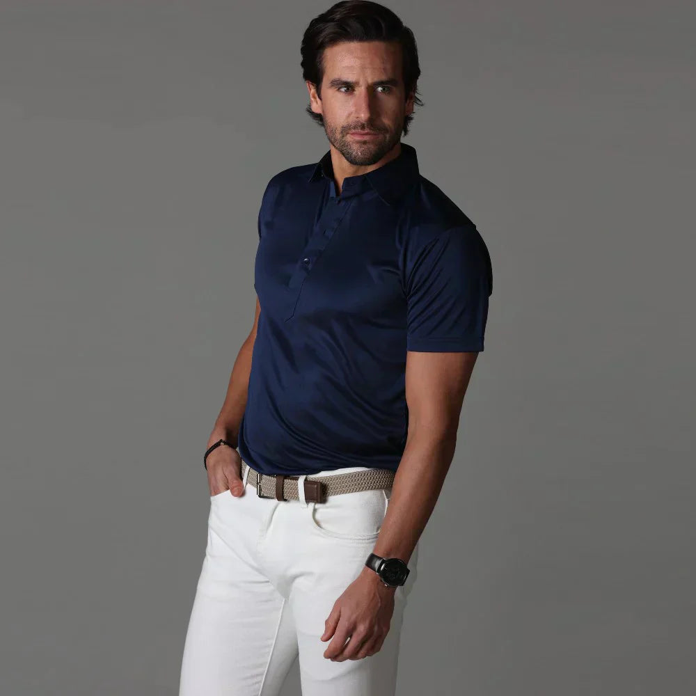 Drune | Kleid-Polo mit Steifem Kragen