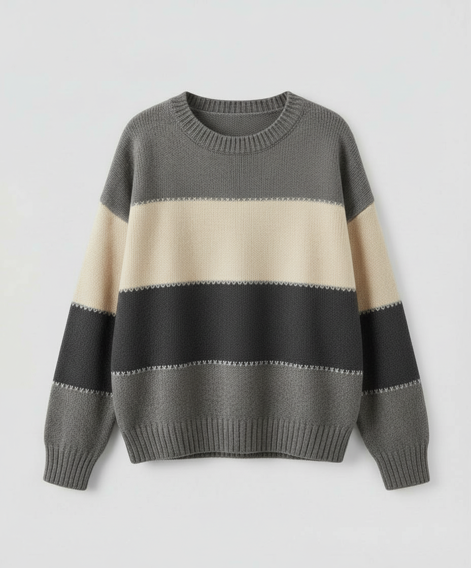 Gestreiftes Damen Sweatshirt | Drune
