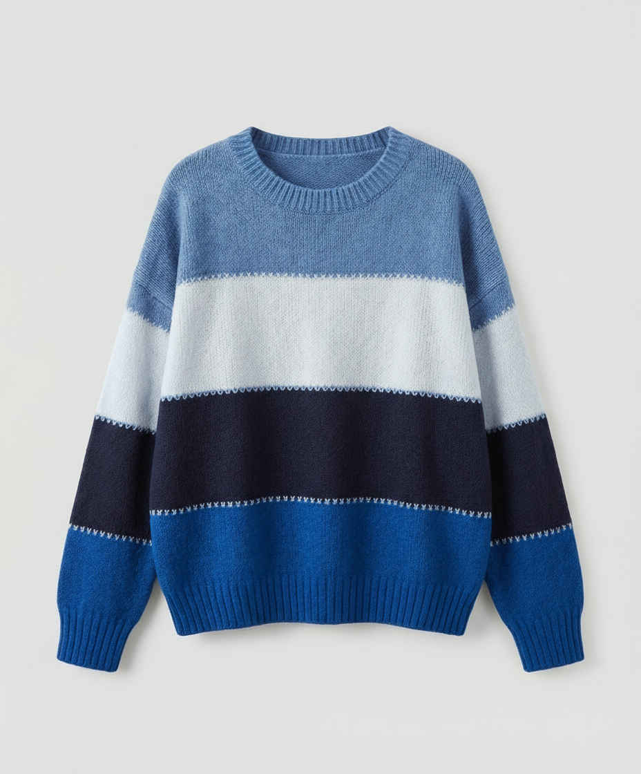 Gestreiftes Damen Sweatshirt | Drune