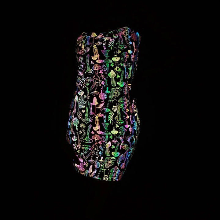 Drune | Leuchtendes Partykleid mit Glow-in-the-Dark-Effekt
