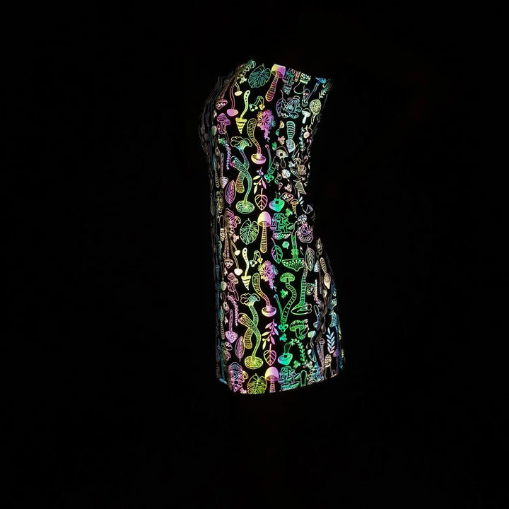 Drune | Leuchtendes Partykleid mit Glow-in-the-Dark-Effekt