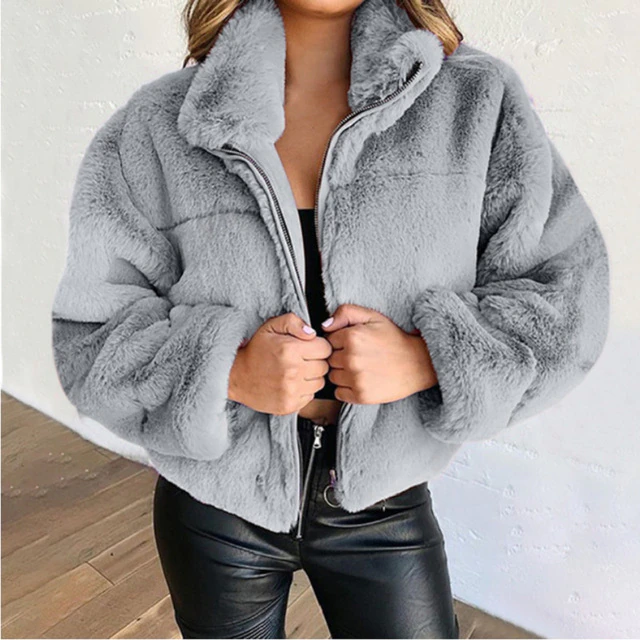 Drune Plüschjacke
