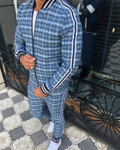 Drune | Atmungsaktives Trainingsjacken Satz Slim Fit Athleisure Sportswear Für Alle Jahreszeiten