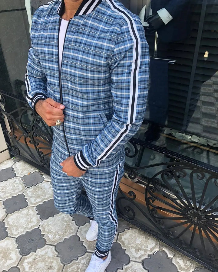 Drune | Atmungsaktives Trainingsjacken Satz Slim Fit Athleisure Sportswear Für Alle Jahreszeiten