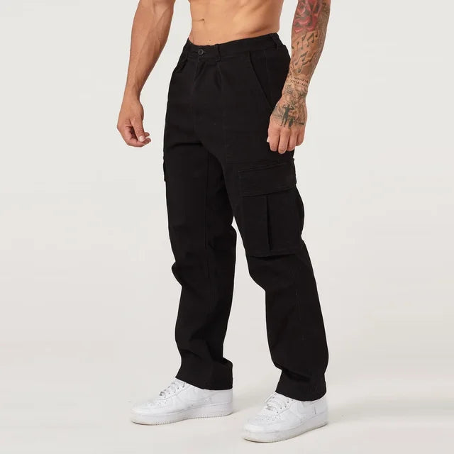 Drune | Lässige Atmungsaktive Cargohose für Männer