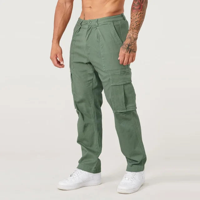 Drune | Lässige Atmungsaktive Cargohose für Männer