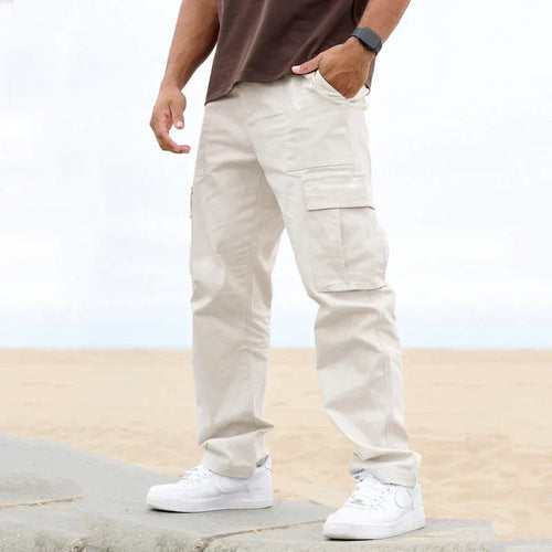 Drune | Lässige Atmungsaktive Cargohose für Männer