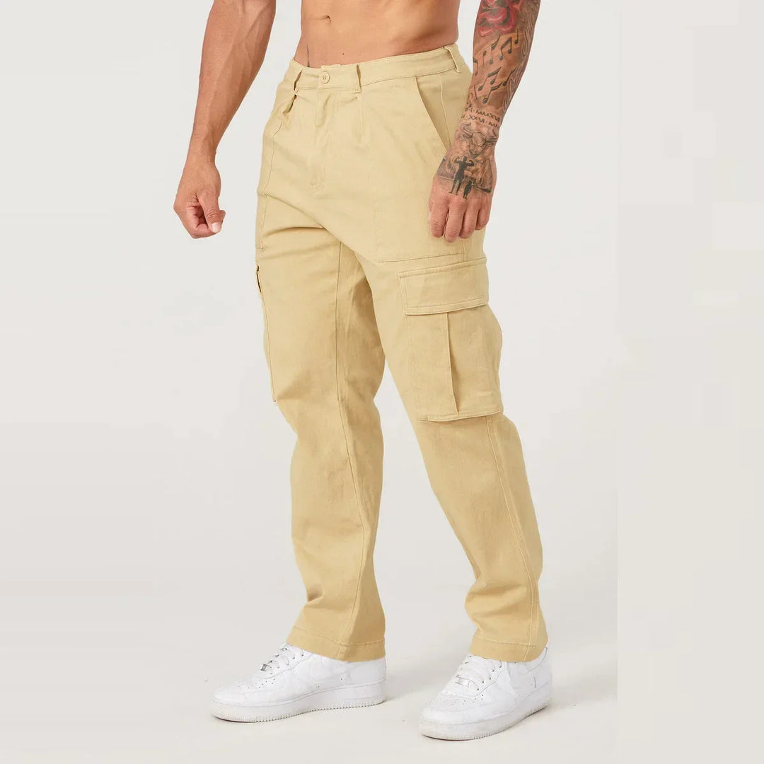 Drune | Lässige Atmungsaktive Cargohose für Männer