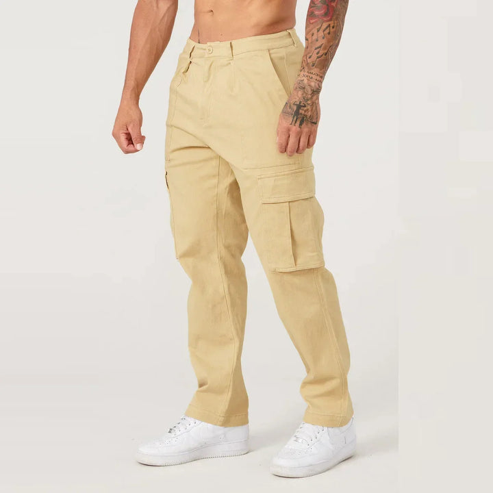 Drune | Lässige Atmungsaktive Cargohose für Männer