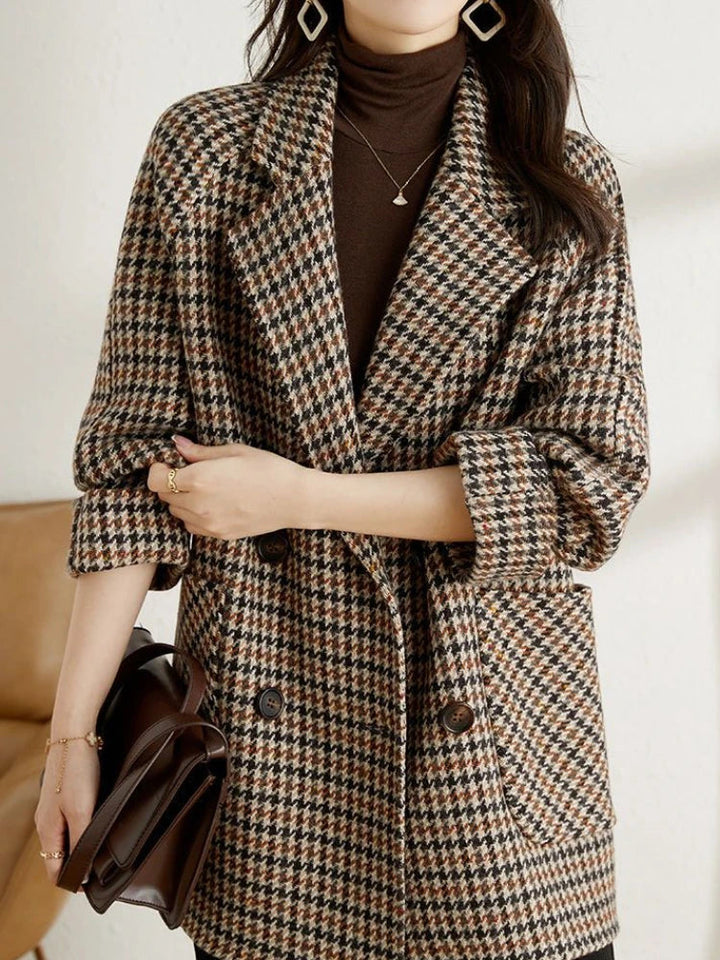 Drune | Karierter Blazer Für Damen