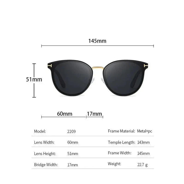 Drune | Damen Sonnenbrille Mit Polarisierten Gläsern