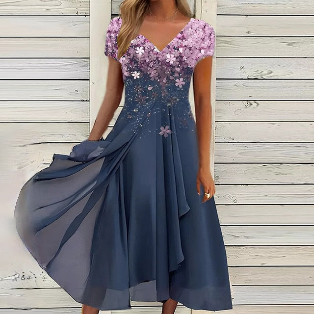 Drune | Spitzenkleid mit Rundhalsausschnitt
