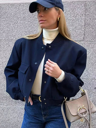 Drune | Kurze Trendige Übergangsjacke für Damen