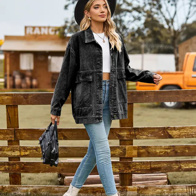 Drune | Klassische Jeansjacke
