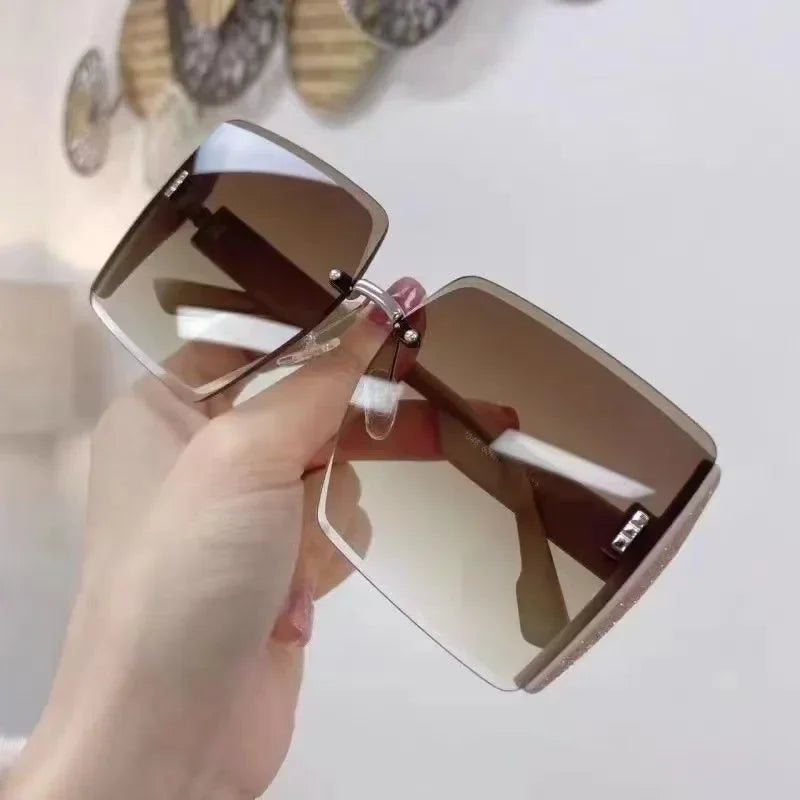 Drune | Stilvolle Quadratische Weinlese Sonnenbrille Für Damen