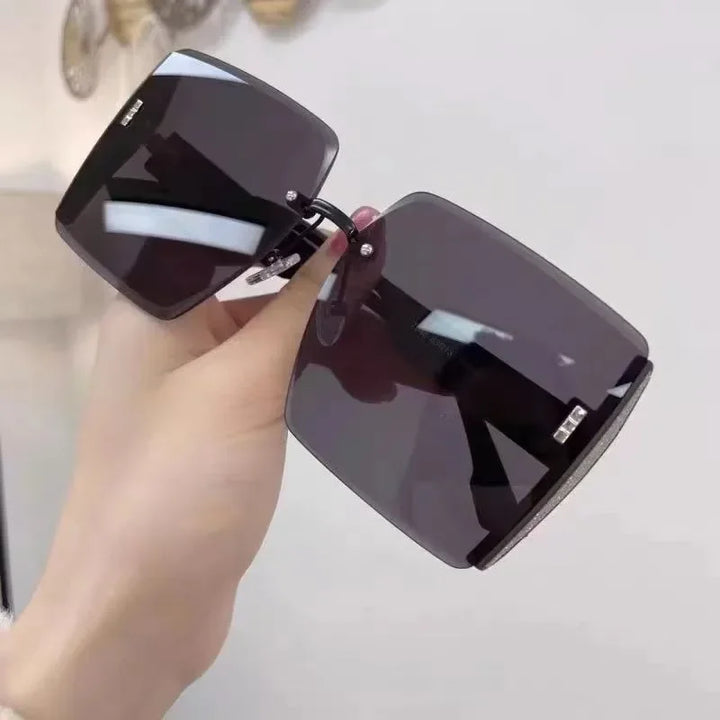 Drune | Stilvolle Quadratische Weinlese Sonnenbrille Für Damen