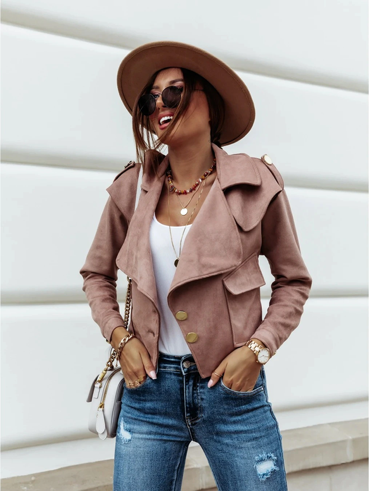 Drune | Jacket Stilvolle Wildlederjacke Ist Ein Must Have für Diesen Frühling