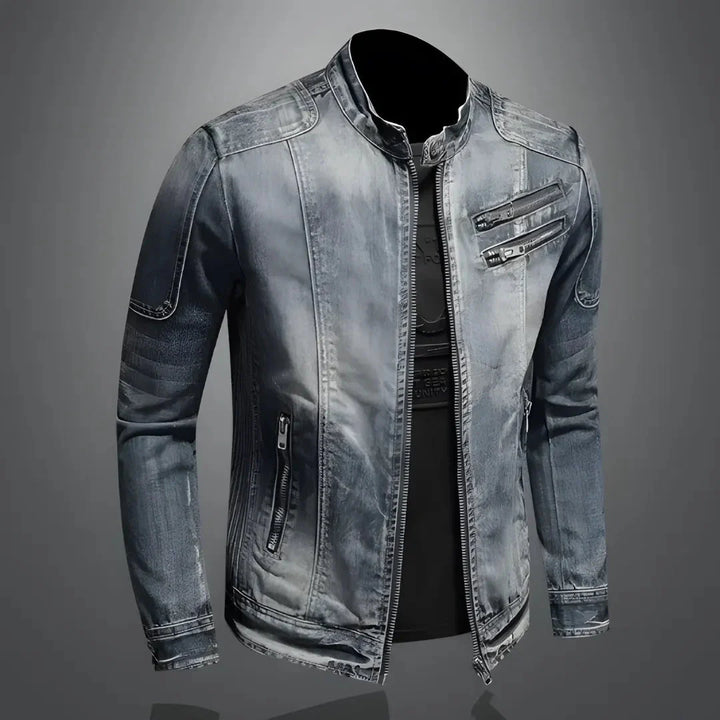 Drune | Gewaschene Denimjacke