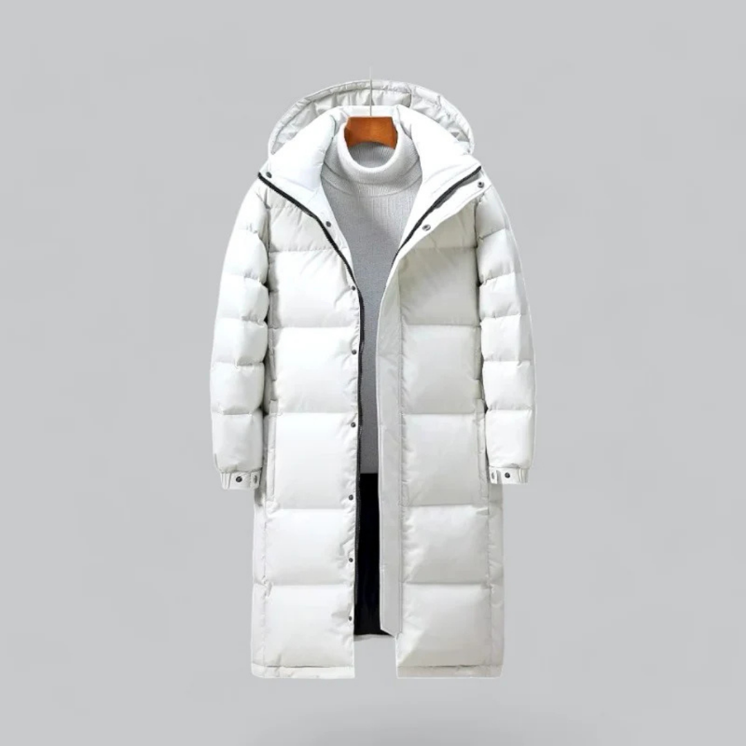 Drune | Stylische Herren Winter Puffjacke mit Kapuze — Warm und langlebig