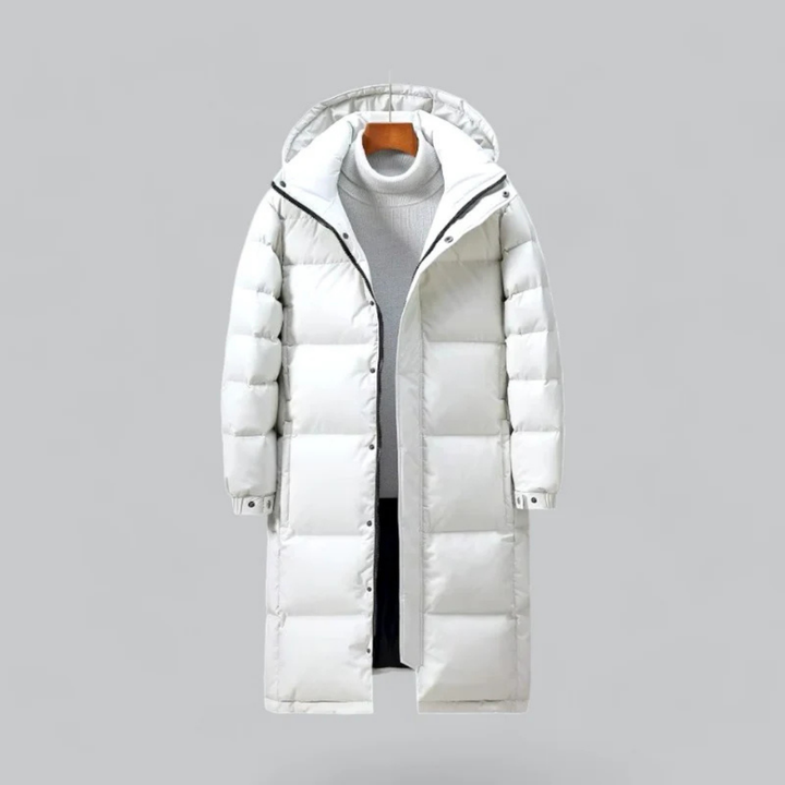 Drune | Stylische Herren Winter Puffjacke mit Kapuze — Warm und langlebig