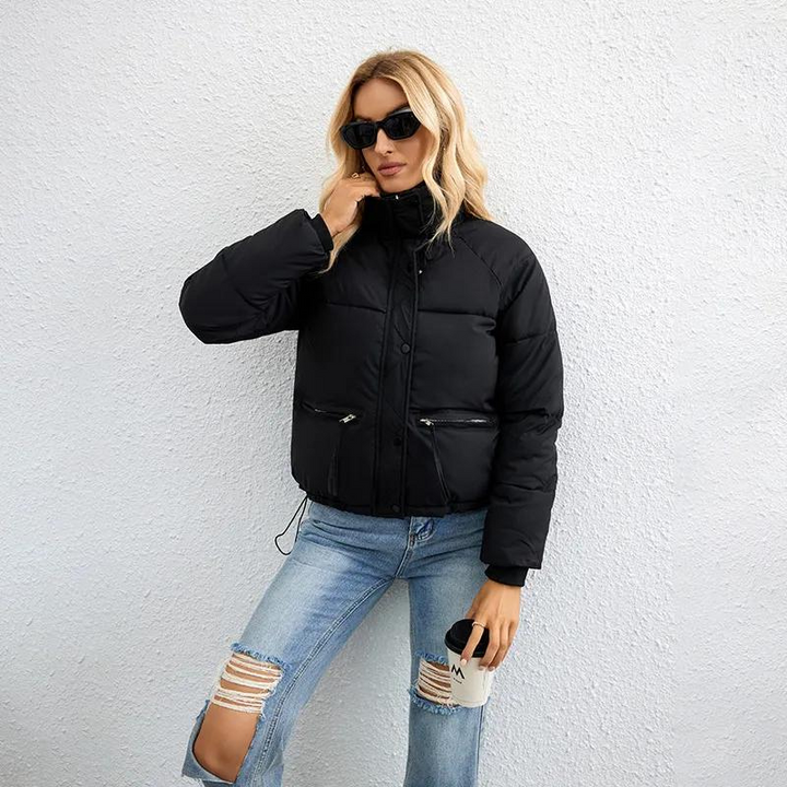 Drune | Wattierte Jacke - Kurze Winterjacke für Frauen
