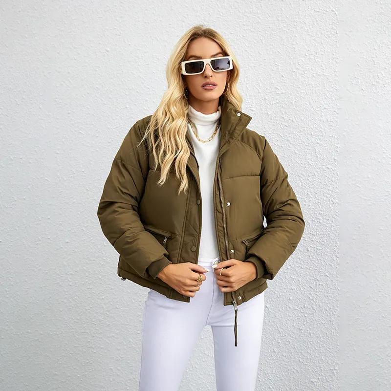 Drune | Wattierte Jacke - Kurze Winterjacke für Frauen