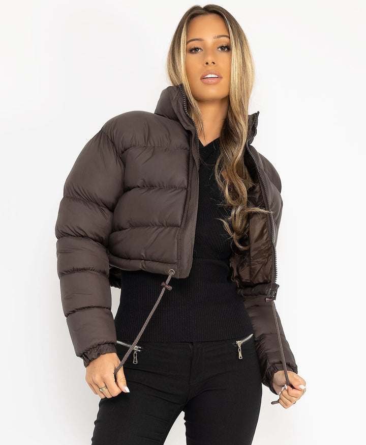 Drune | Damen Slim-Fit gepolsterte Jacke