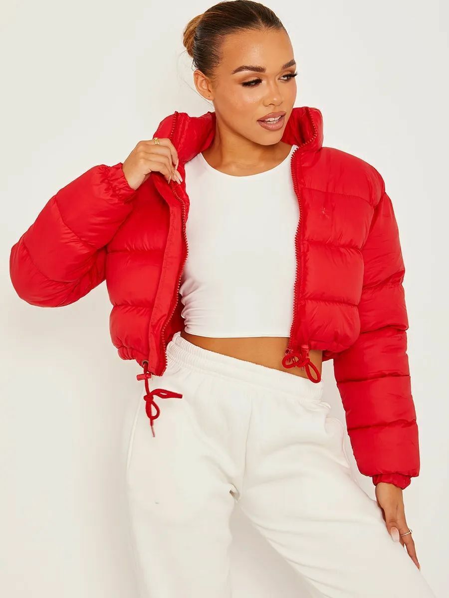 Drune | Damen Slim-Fit gepolsterte Jacke