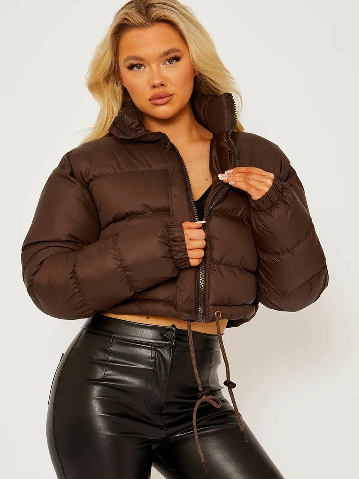 Drune | Damen Slim-Fit gepolsterte Jacke