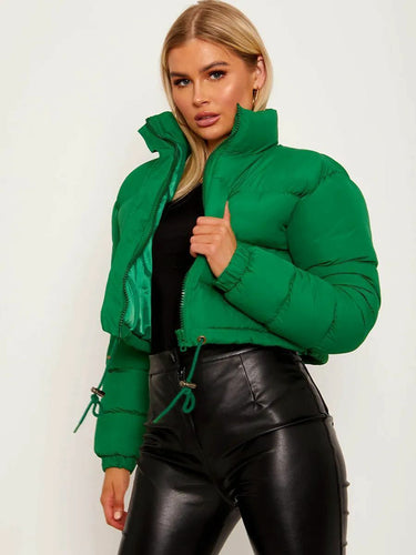 Drune | Damen Slim-Fit gepolsterte Jacke