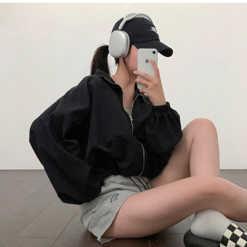 Damen lässige Windjacke Drune