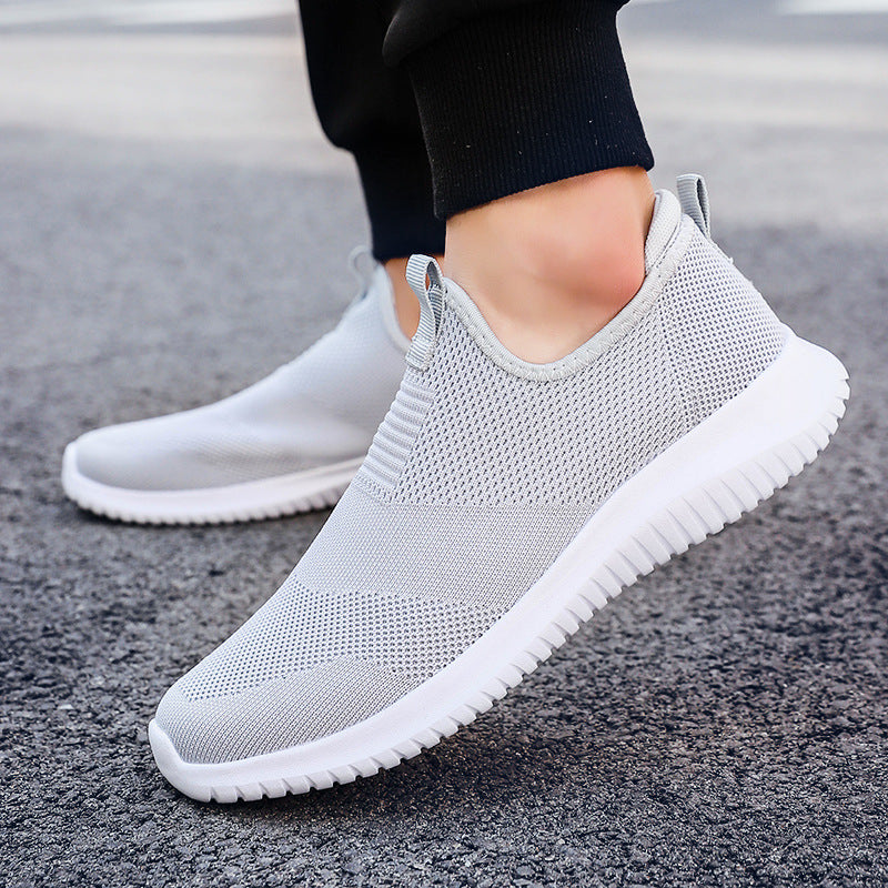 Damen nan minimalistischer Schlupf-Freizeitschuh mit vorderer Zuglasche, gepolstertem Knöchelkragen und flexibler Adaptivsohle Drune